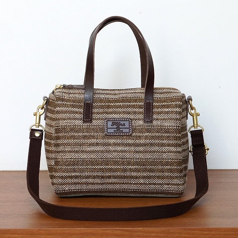 新品　フォルナ　2way かごバッグ カゴ風生地 2Wayショルダーバッグ・3 COLORS / Folna 224655 | FO