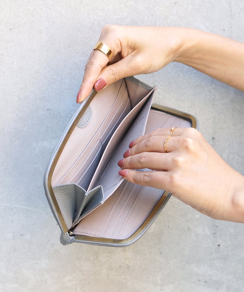 Folna ロング天溝がま口 / No.2993866 / 6色展開 | FOLNA ONLI