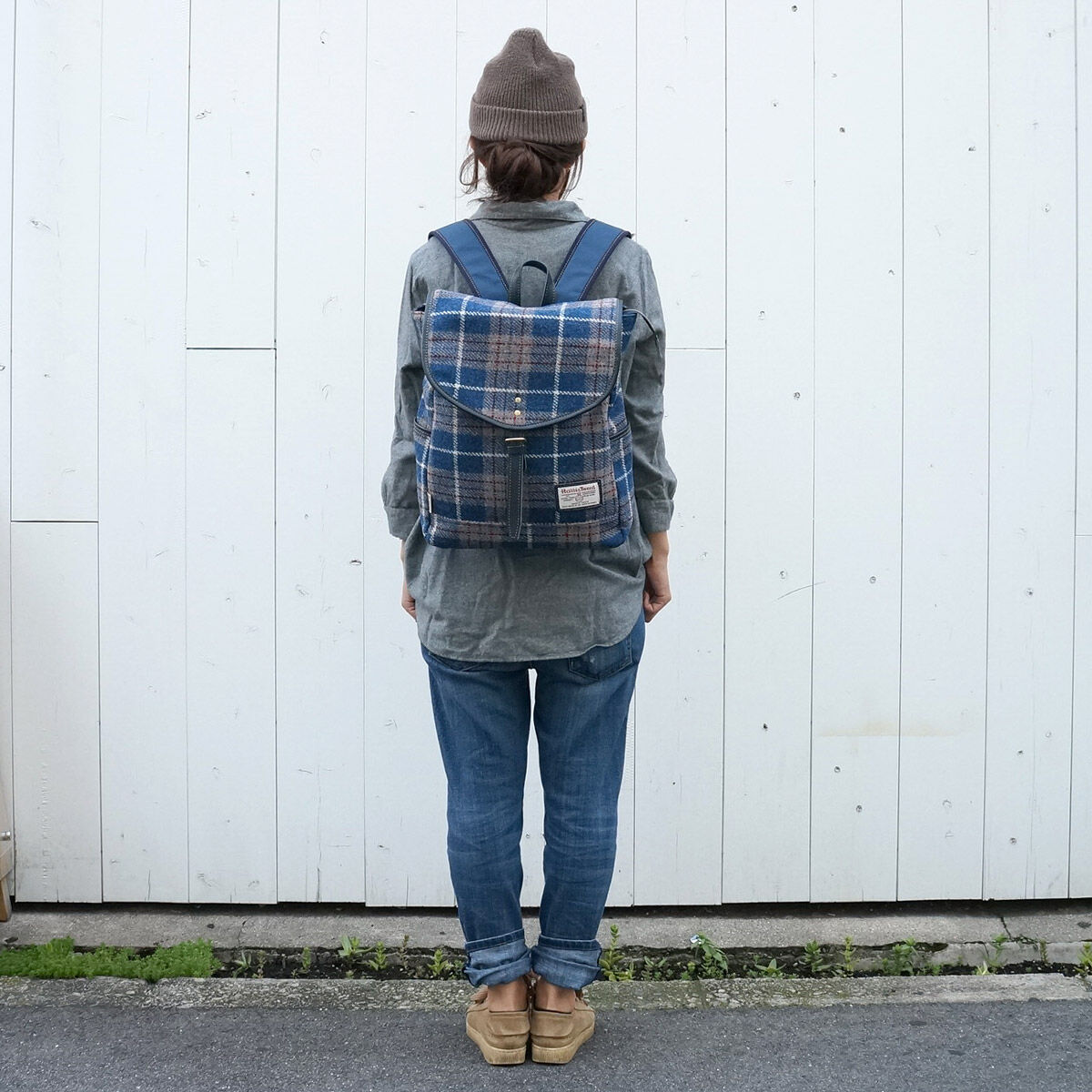 マスターピース　ハリスツイード　リュック masterpiece × Harris Tweed リュック
