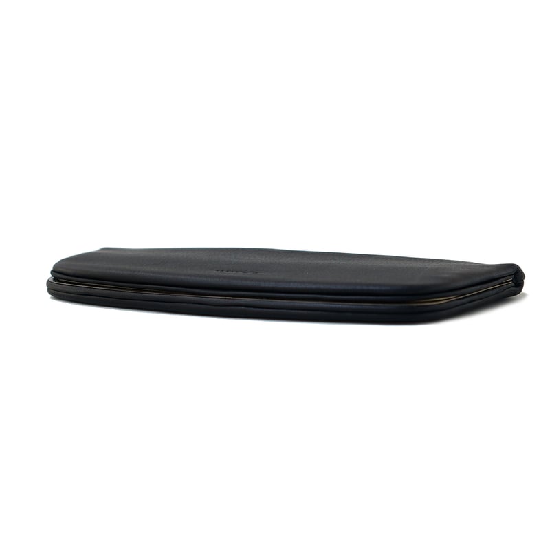 FOLNA ソフトレザー ロング天溝がま口 ソフトレザー ロング天溝がま口 / FOLNA RD 2993878 / Color BLAC