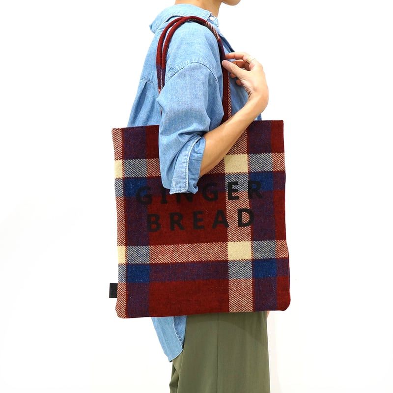 ハリスツイード ロゴプリントトートバッグ・4 COLORS / Folna 224898 HA