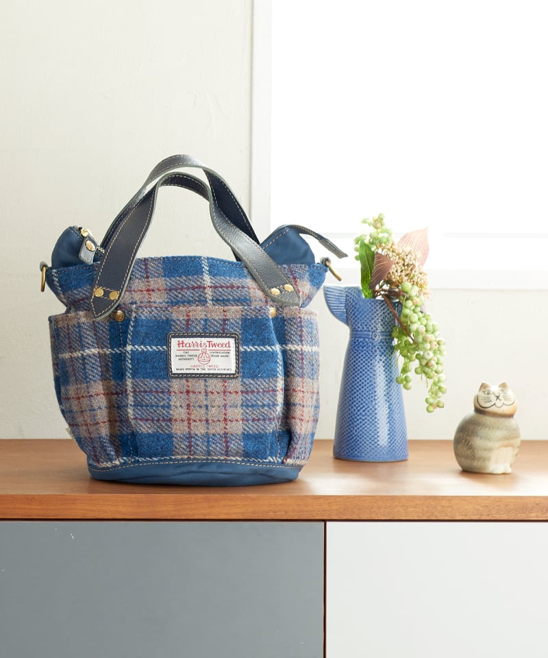 Folna ハリスツイード(HARRIS TWEED) 2Wayガーデンバッグ / No.22