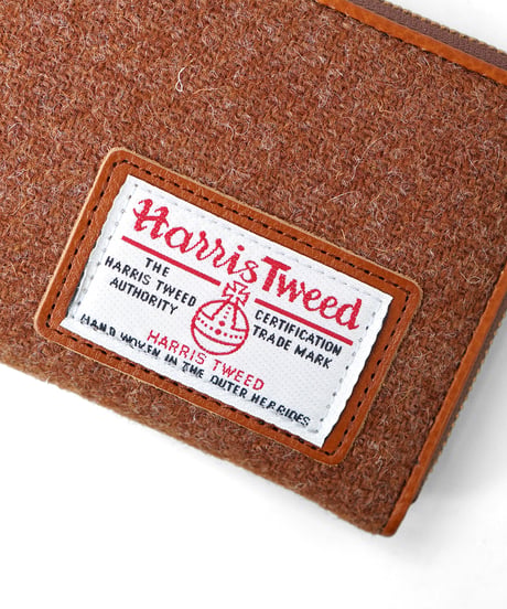Folna ハリスツイード(HARRIS TWEED) ラウンドファスナー長財布 / No.2993661-2993679 / 5色展開