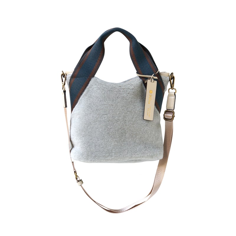 リバーシブルファー 2WAYトートバッグ・5 COLORS / Folna