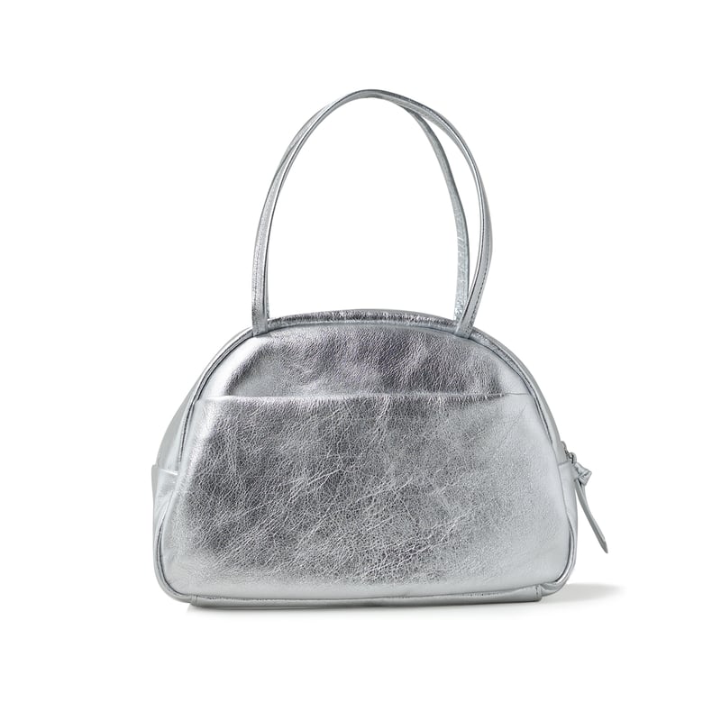 と*る様 ARCHIVIO シルバー ボストンバッグ ホイルレザーボストンバッグ M-SIZE / FOLNA RD 083339 / Color