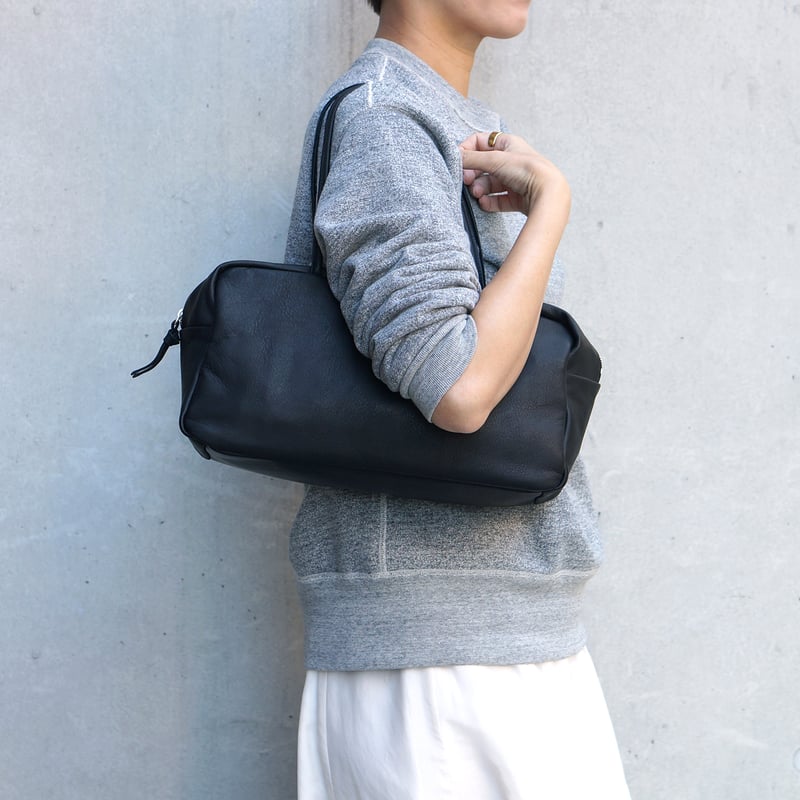 FOLNUA ボストンバック　ブラック FOLNUA l フォルニュア