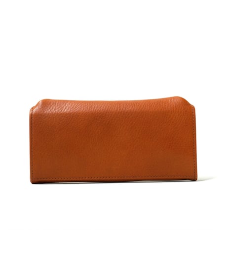 Folna ヌメオイルシュリンクレザー 差し込み金具 長財布 / No.2993649-B / 4色展開