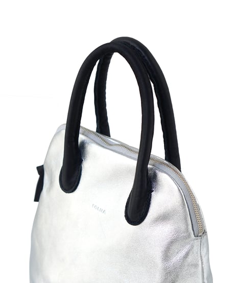 FOLNA RD ホイルレザーブガッティボストンバッグ / No.083357 / 2色展開