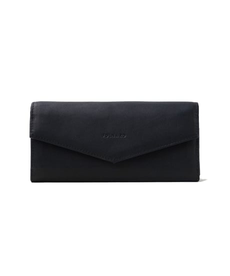 FOLNA RD ソフトレザー・ホイルレザー エンべロープ長財布 / No.2993901 / 2色展開