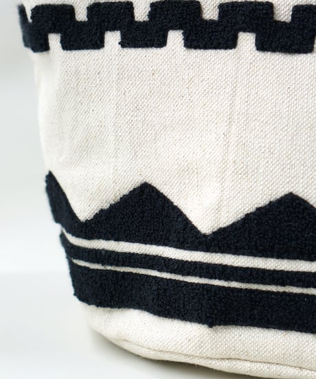 Folna サガラ刺繍 マルシェトートバッグ / No.K765110 / 3色展開
