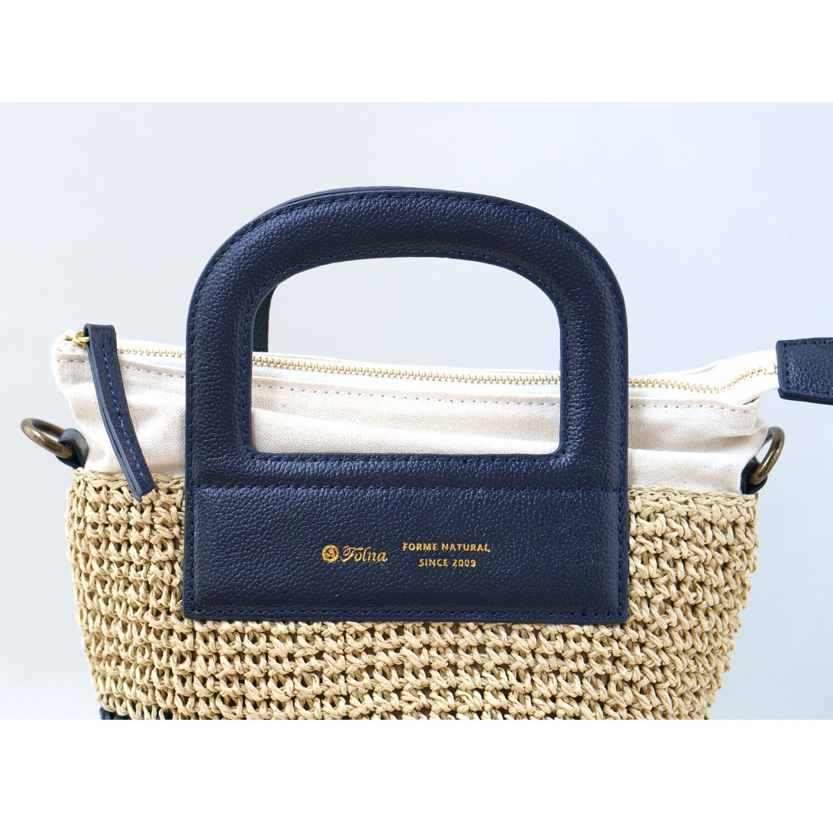 Folna ラタン 2way ショルダーバッグ ハンドバッグ SALE | FOLNA ONLINE STORE