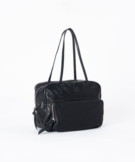 FOLNA RD ソフトレザーフロントポケットボストンバッグ / No.083351 / 2色展開