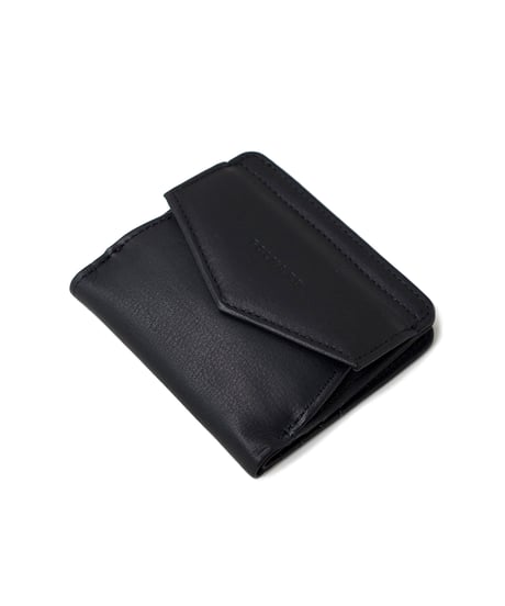 FOLNA RD ソフトレザー・ホイルレザー エンべロープ二つ折り財布 / No.2993900 / 2色展開