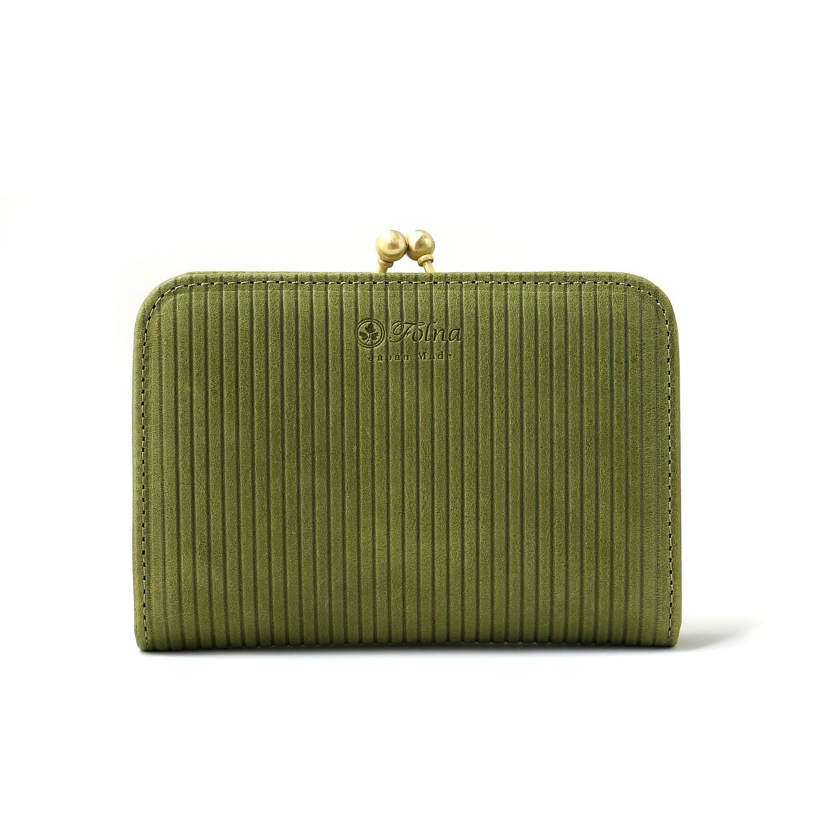 ヌメストライプ がま口財布・4 COLORS / Folna 2993806 | FOLNA...