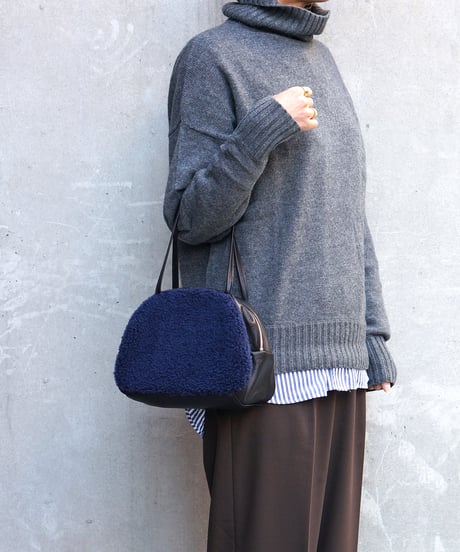 FOLNA RD ムートンファー ボストンバッグ / No.083334 / 2色展開