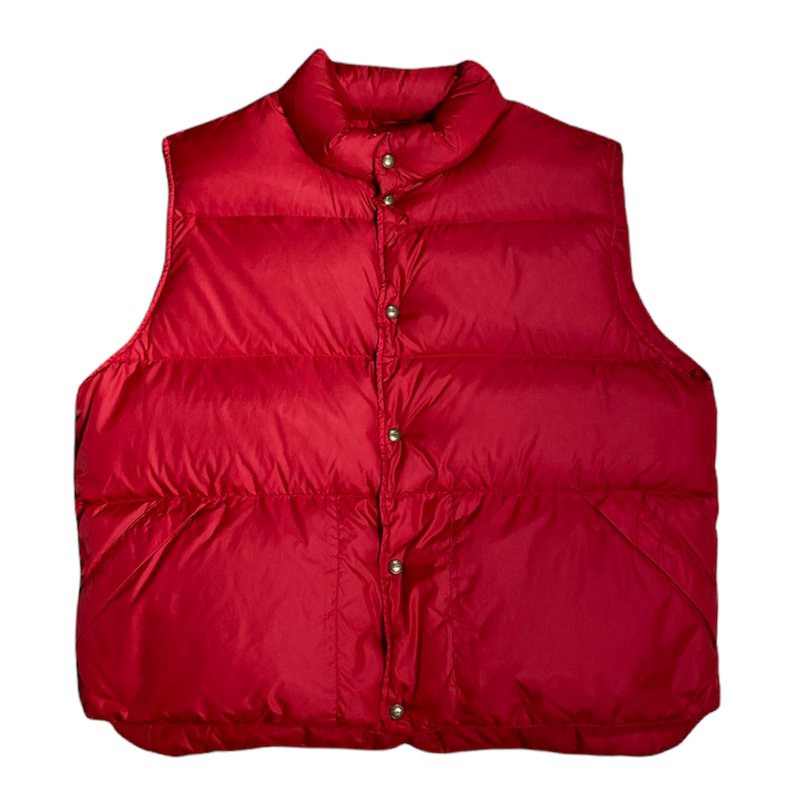 90's L.L.Bean Down vest “Red” | RIENINAL