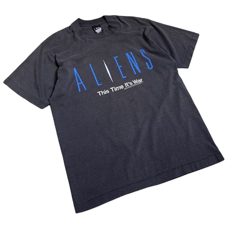 80′s　AILENS / This Time It's War　T-shirt