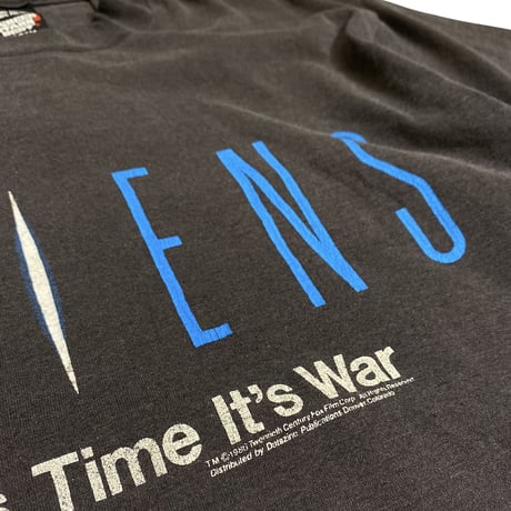 80′s　AILENS / This Time It's War　T-shirt
