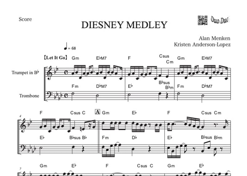 DISNEY FANTASY ディズニーメドレー　吹奏楽楽譜 DISNEY FANTASY ディズニーメドレー 吹奏楽楽譜 ディズニー