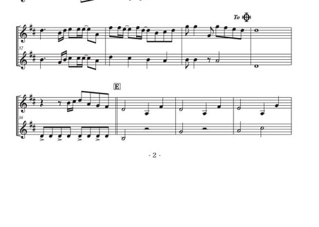 上がソ！「栄光の架橋」トランペット二重奏[MM3]