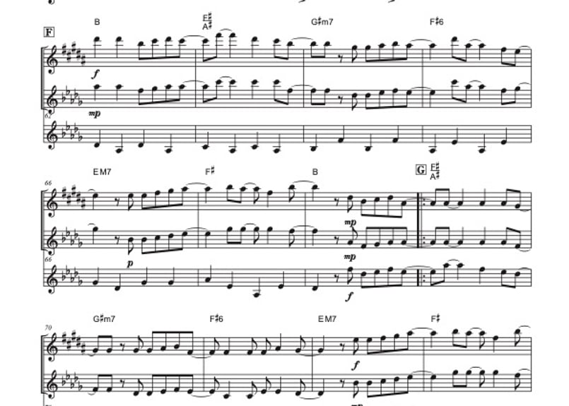 三重奏】「浪漫飛行」フルート＆クラリネット＆トランペット三重奏