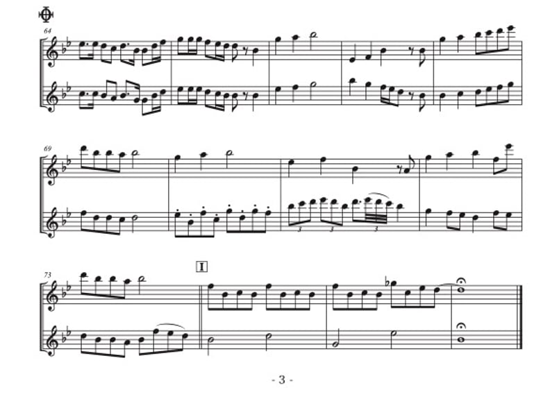 点描の唄」アルトサックス二重奏[MM3⁺］ | DuoDuo【二重奏楽譜