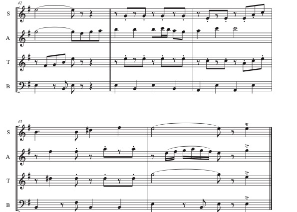 高校三年生」豪華リコーダ四重奏【SATB】 | DuoDuo【二重奏楽譜専門店】