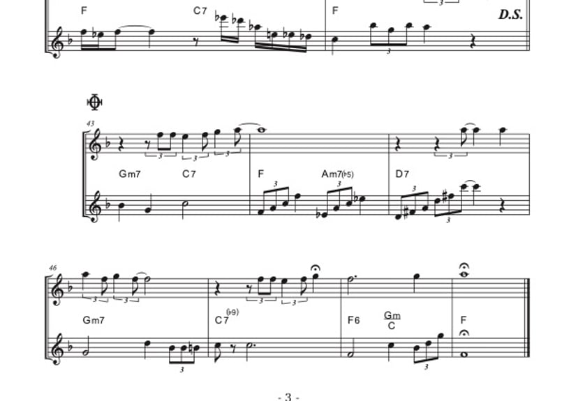 What A Wonderful World（この素晴らしき世界）」フルート二重奏［Jazz
