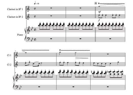 『童謡クリスマスメドレー』【ピアノ伴奏譜付き!!クラリネット二重奏】