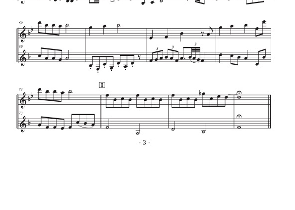 点描の唄」フルート＆ホルン二重奏[MM3⁺］ | DuoDuo【二重奏楽譜専門店】