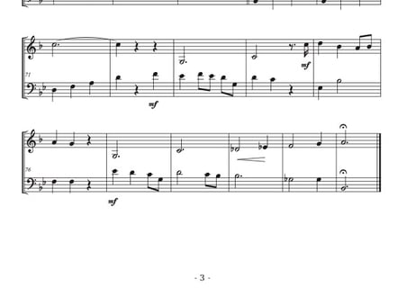 「世界の約束」ホルン＆トロンボーン二重奏［MM3］