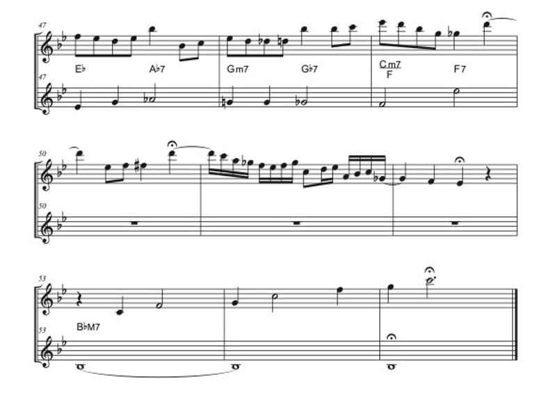 風笛」クラリネット二重奏［コード付き］ | DuoDuo【二重奏楽譜専門店】