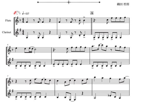 フルート&クラリネット二重奏曲集　希少 フルート&クラリネット二重奏曲集 希少