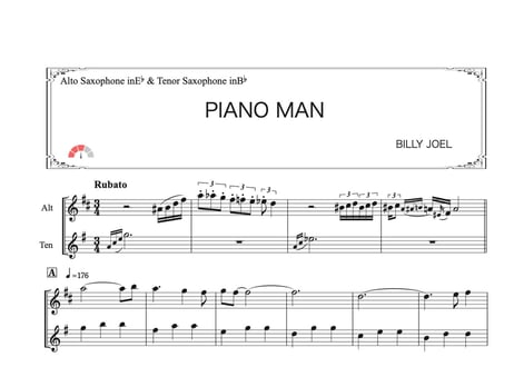 CATEGORY PIANO MAN | DuoDuo【二重奏楽譜専門店】