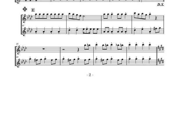 ジャンボリミッキー」フルート二重奏［MM3］ | DuoDuo【二重奏楽譜専門店】