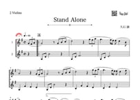 「Stand Alone」ヴァイオリン二重奏[MM4]