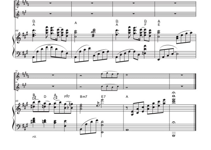 美女と野獣』【豪華ピアノ伴奏譜付き!!ソプラノサックス