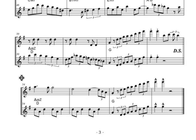 Isn't She Lovely」フルート二重奏［Jazzシリーズ］ | DuoDuo【二重