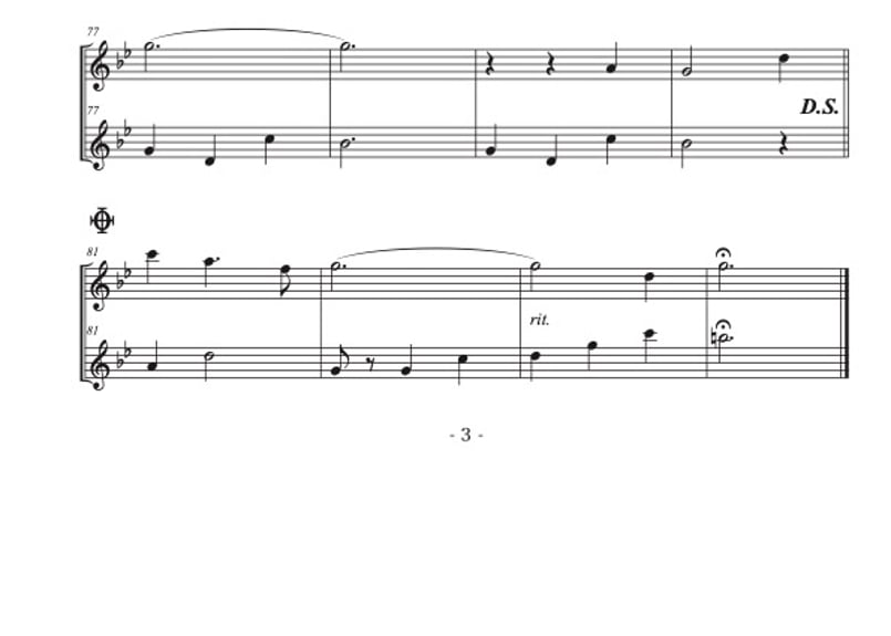 さよならの夏～コクリコ坂から～」フルート二重奏［MM2⁺] | DuoDuo