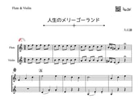 やさしめ^^「人生のメリーゴーランド」フルート＆ヴァイオリン二重奏［MM2］