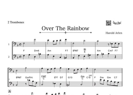 トロンボーン　楽譜　まとめ売り 白日＿トロンボーン Sheet Music for Trombone (Solo