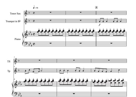 『童謡クリスマスメドレー』【ピアノ伴奏譜付き!!トランペット＆テナーサックス二重奏】