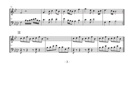「打上花火」トランペット&トロンボーン二重奏[MM4］