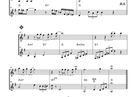 「What A Wonderful World（この素晴らしき世界）」クラリネット二重奏［Jazzシリーズ］