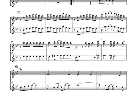 「真夏の果実」フルート二重奏［MM3］