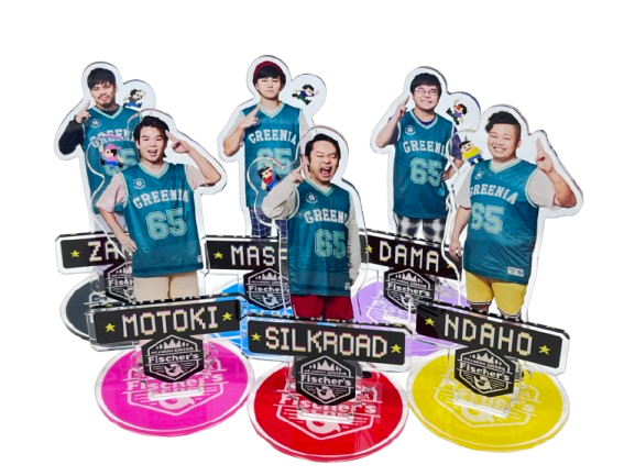 フィッシャーズ アクリルスタンド（コラボタンクver.）ンダホ