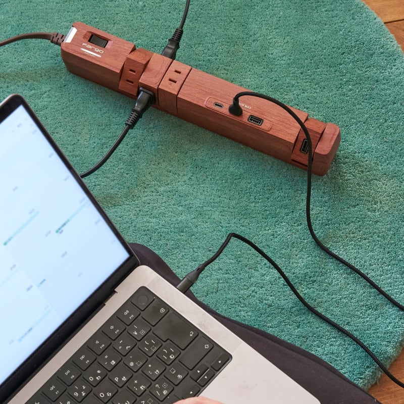 PC充電可能】【PD65W】TAPKING T5 USB TYPE-C/TYPE-A 4ポー