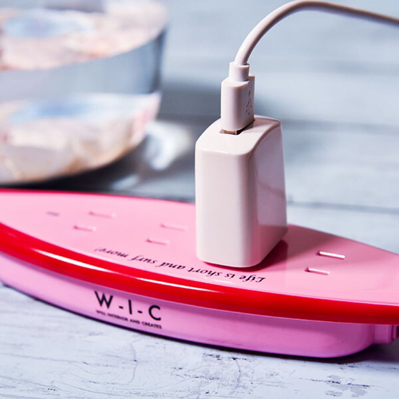 残りわずか！】Surf Tap AC4個⼝ 1.5m ハワイ かわいい おしゃれ