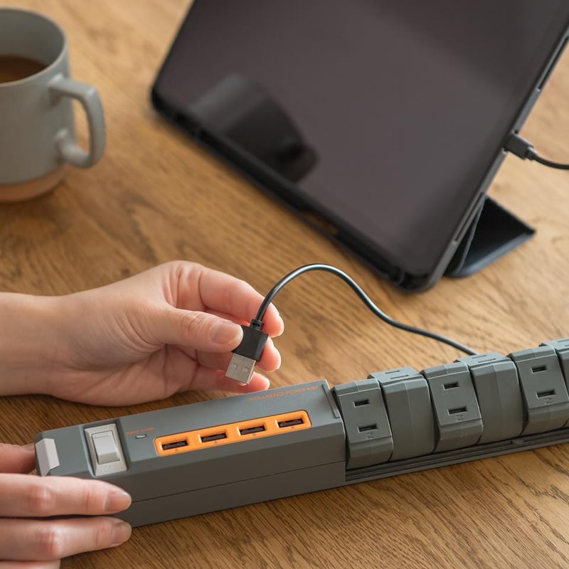 限定カラー！】TAPKING USB AC6個口 4.8A USB4ポート | Fargo