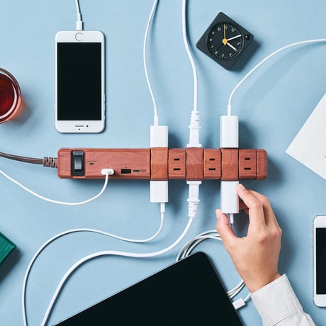 【TYPE-C付きの新モデル登場】【両挿し対応】 TAPKING USB AC12個⼝3.4A USB-A/USB-C 1.8m